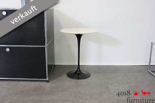 Knoll International Eero Saarinen Beistelltisch Marmor schwarz